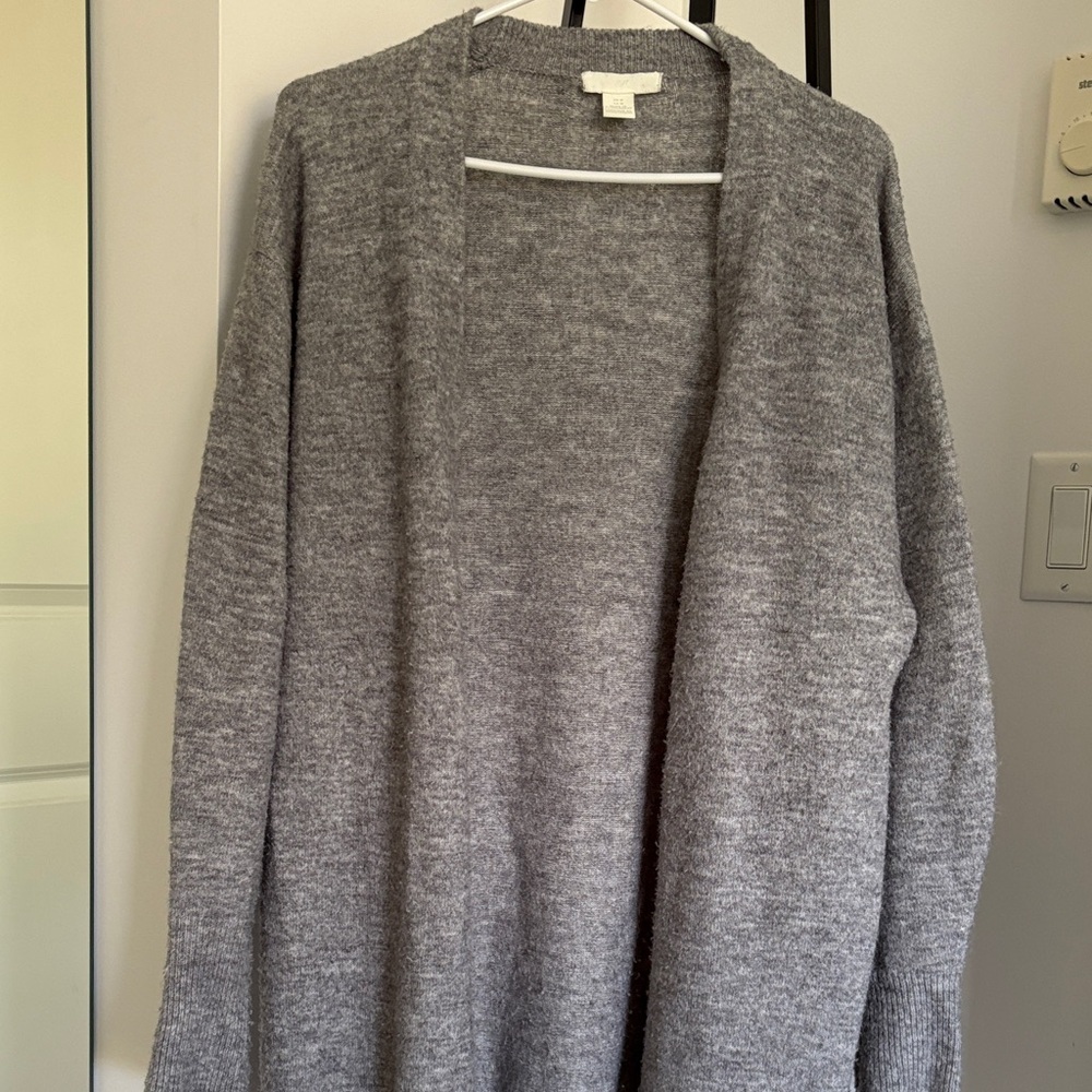 H&M Heather Gray Knit Sweater
